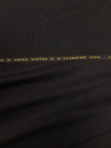 LORO PIANA Suiting Fabric Brown Grey Extrafine Winter Wool Super 130s 4.0 m - Picture 6 of 19