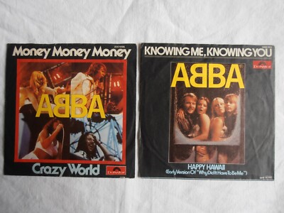 2 Abba Singles Money, Money, Money und Knowing Me,Knowing You, Polydor 20016986