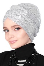 Womens Pre-tied Instant Turban Head Wrap. Easy To Wear Chemo Scarf Hijab Bonet