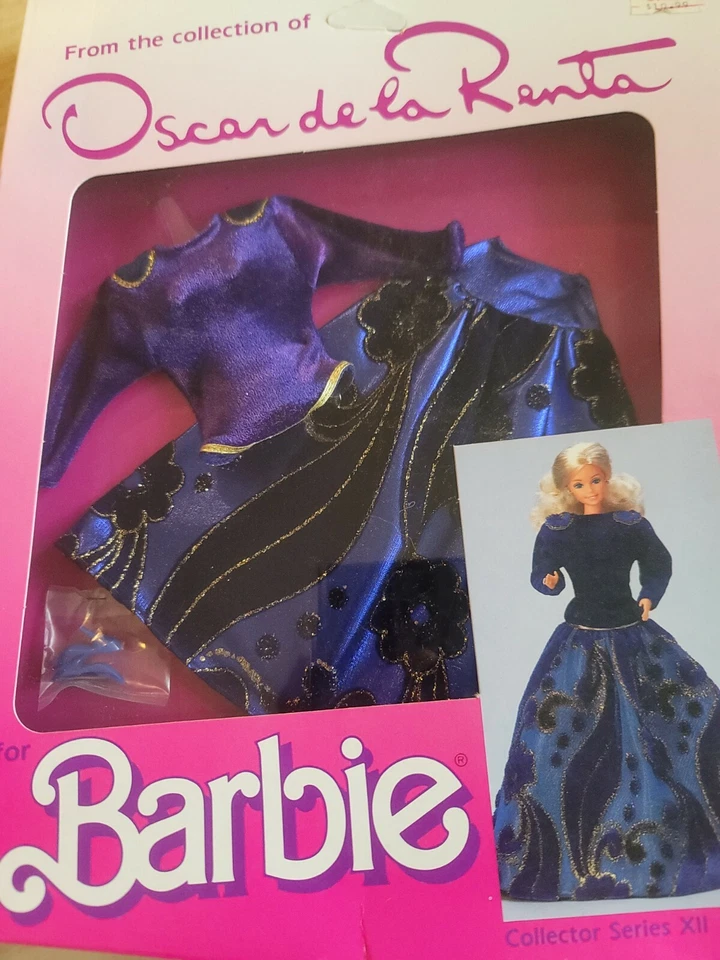 Vintage 1985 Mattel Oscar de la Renta for Barbie Collector Series XII #2767 - Image 3 of 4