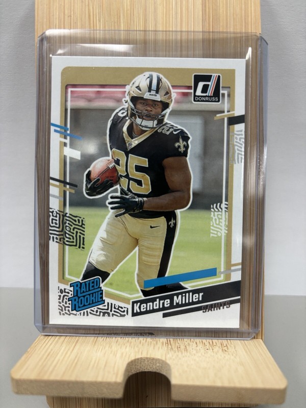 2023 Panini Donruss - Rated Rookie  #375 Kendre Miller (RC) Saints