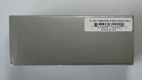 Fisher Space Pen X-750 Chrome Explorer with Comfort Gift Original Box & Case NOS - Picture 12 of 18