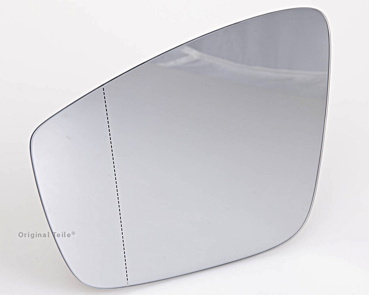 Genuine VW SEAT Mirror Glass Aspherical- Wide Angle With Plate