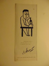 1959 HANES SEAMLESS STOCKINGS vintage print ad