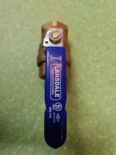 Free Ship 1 New Lansdale BRS125G Ball Valve 1" Brass 600 WOG 1/2PSI Full Port