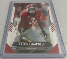 2021 Panini Score Football Tyson Campbell Georgia Bulldogs Rookie #394