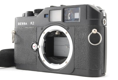Voigtlander Bessa R2 Black Rangefinder Film Camera M Mount