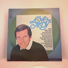 Andy Williams Love Andy LP Vinyl Record Album 1967 Columbia VG Crooner Galore