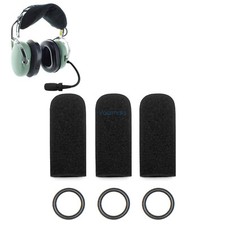 3 Foam Mic Cover for David Clark M-7/M-4/M-77/M-5/DC-87 Microphones