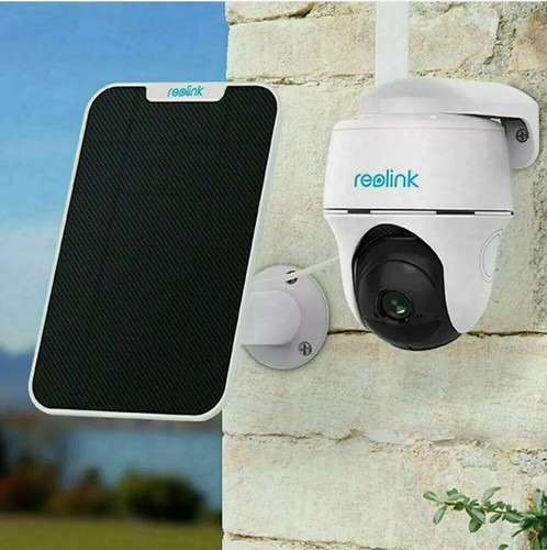 Reolink Go PT & Solar Panel 4G LTE Mobile Security Camera Battery , NEW, Sealed.