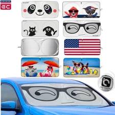 Foldable Car Windshield Sun Shade Visor Auto Front Window UV Block Shield Cover