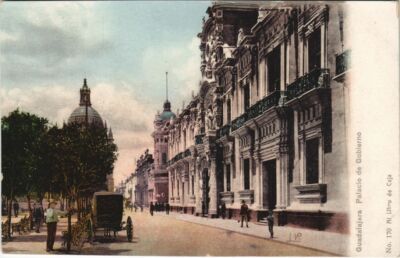 CPA AK Guadalajara Palacio de Gobierno MEXICO (1058244)