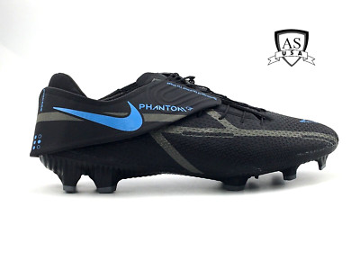 NIKE PHANTOM GT2 PRO + FLYEASE FG Men's Size 10.5 BLACK-IRON GREY DO2193-005 New