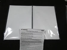 Approximately 100 Sheets Genuine Canon 4"x6" Glossy Photo Printer Paper GP-701