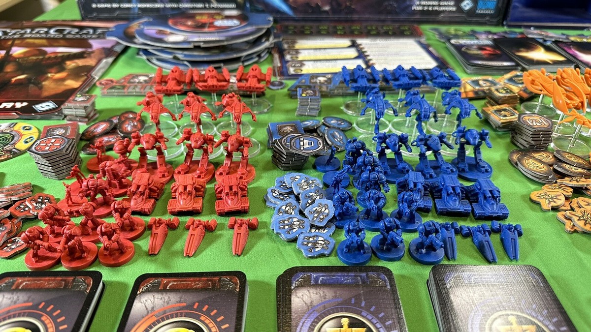 StarCraft board game, Blizzard Licensed, flight fantasy games, FFG