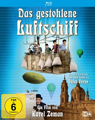 Das gestohlene Luftschiff (1966) - Karel Zeman - Jules Verne (DEFA) [Blu-ray]