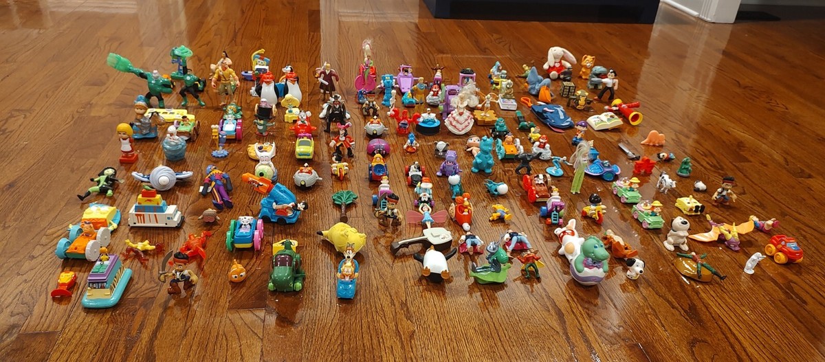 レア全６種 1970s USAビンテージ マクドナルド キッズミールトレイ I Opened 100 Vintage McDonald's Happy Meal Toys - YouTube