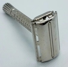 1966 Gillette Super Speed Flare Tip L2 Double Edge DE Safety Razor
