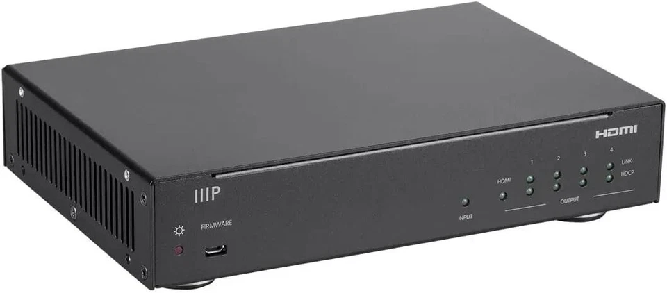 Monoprice Blackbird 4K HDBaseT 1x4 Splitter Extender with PoC, EDID, IR, RS232, - Image 2 of 4