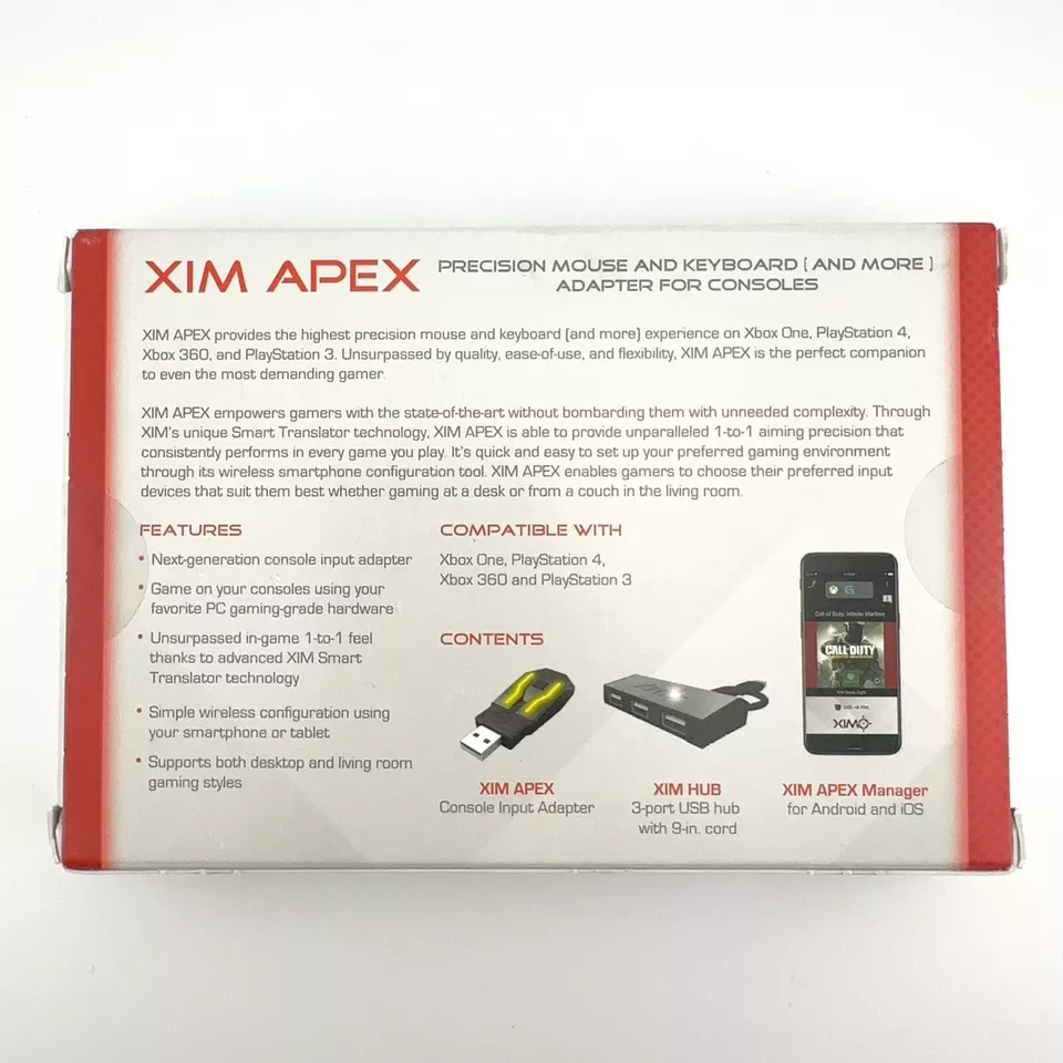 NEW XIM APEX PS4 Mouse & Keyboard Adapter Converter For Xbox One Xbox PC - Image 2 of 4