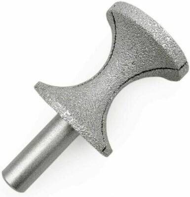 3/4'' 1 1/4'' Diamond Full Bullnose Profile 1/2'' Shank marble granite glass stone