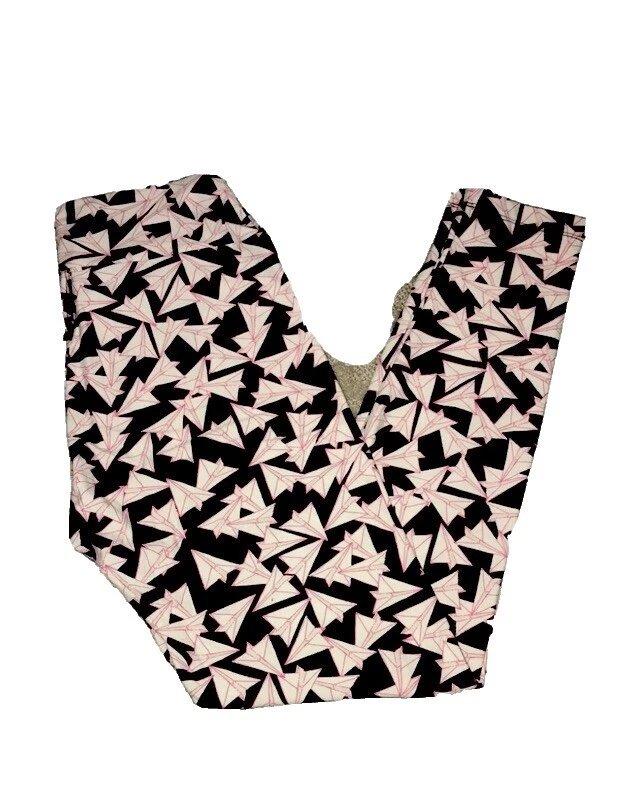 Negro 100% Algodón Leggings LuLaRoe para Mujeres