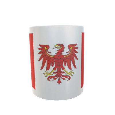 Tasse Burg Stargard Fahne Flagge Mug Cup Kaffeetasse