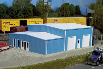 Pikestuff HO General Contractor's Building Kit 5-1/2 x 8-1/2in 12.5 x 14cm