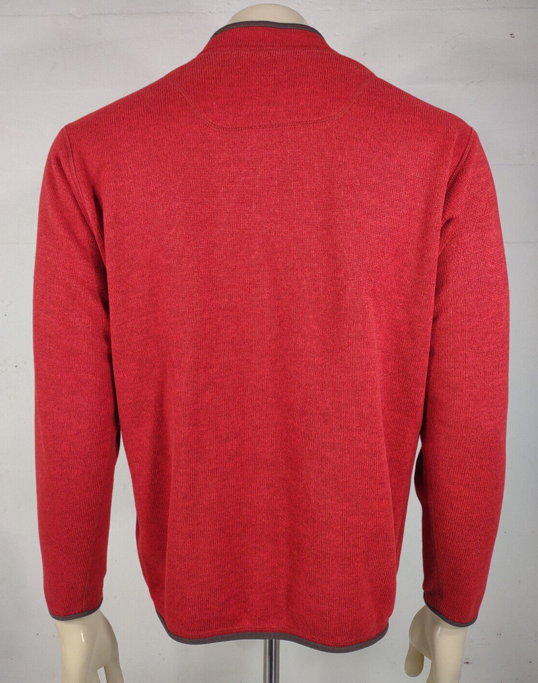 Giacca maglione pullover pullover Arc'teryx arancione 1 4 cerniera maglia pile uomo media