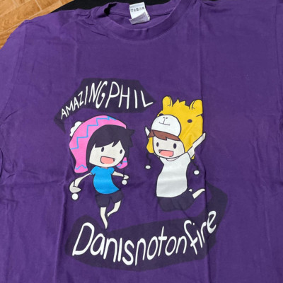 NEW Collection Dan and Phil Gift For Fan Purple All Size Shirt AM483