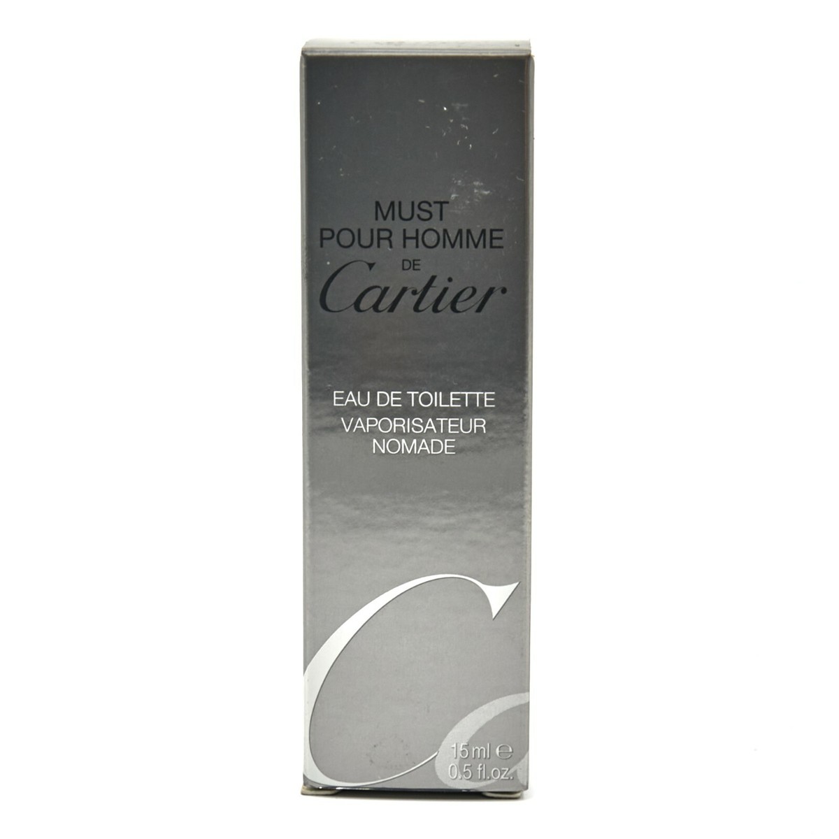CARTIER MUST Pour Homme EDT 15ml/0.5 fl.oz. Spray VINTAGE NIB | eBay