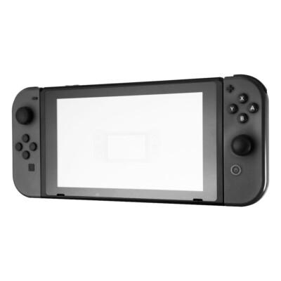 Nintendo Switch Console Bundle with Gray Joy-Cons (HAC-001) for