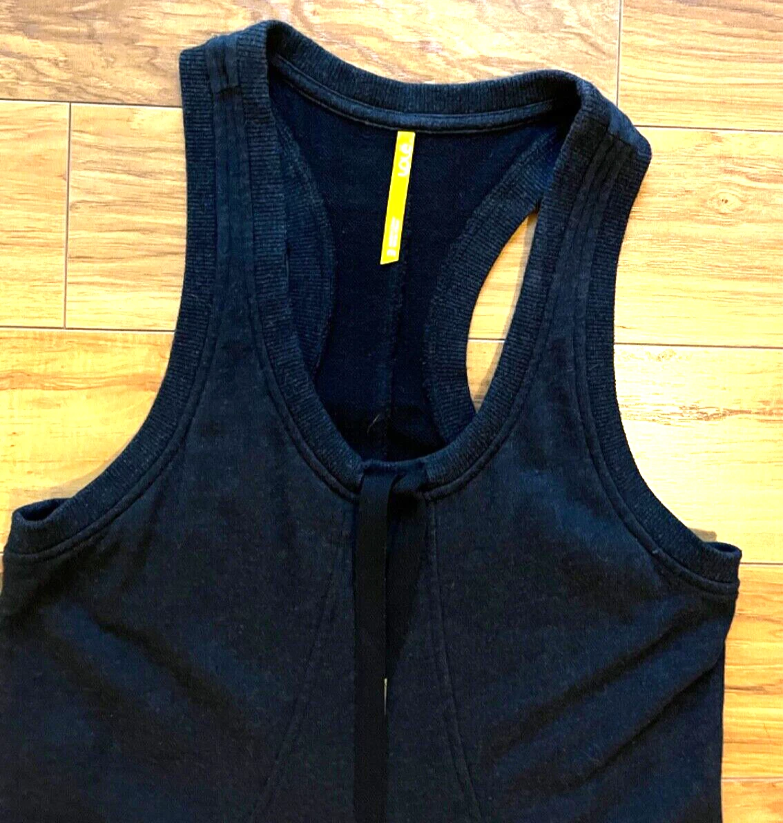 lole sweatshirt dress racerback pockets drawstring neck sweatshirt