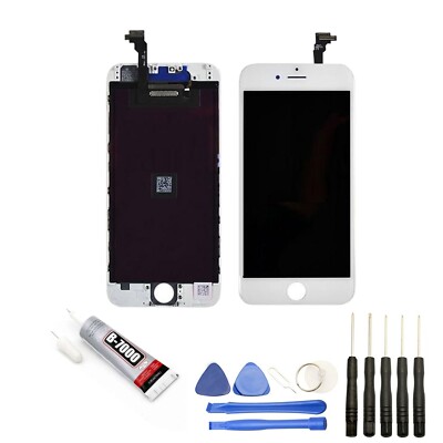 Kit De Remplacement écran IPhone 7 - Vitre Tactile + LCD Monté Sur Châssis Avec Outils Inclus