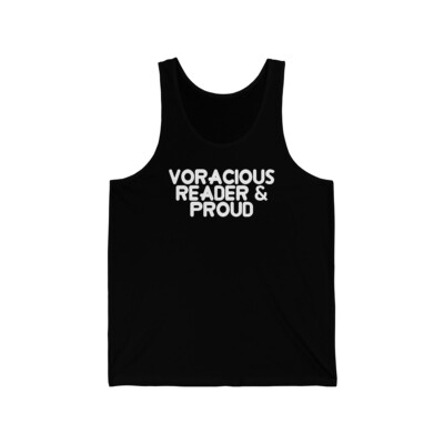 Voracious Reader & Proud Unisex Tank Top