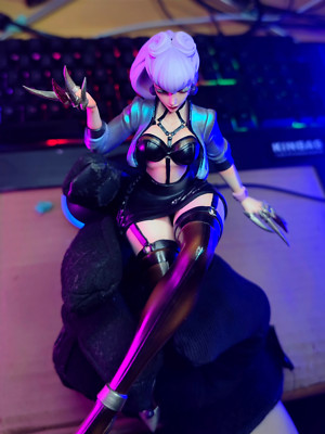 League of Legends KDA Evelyn  LOL Girl Group GK Agony's Embrace Model  Figure