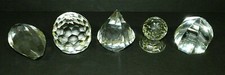 Crystal Art Glass Orb Sphere Paperweight