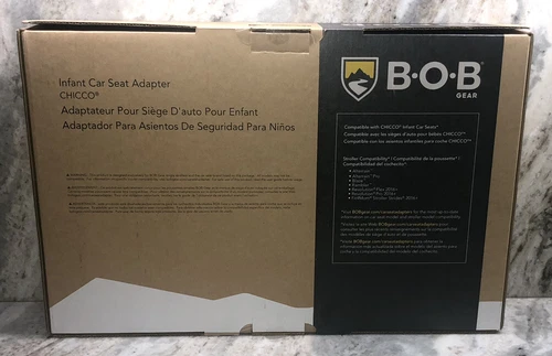 BOB 2011-2023 Single Infant Car Seat Adapter Fits/For Chicco Car Seat New-SHIP24 - Picture 7 of 12