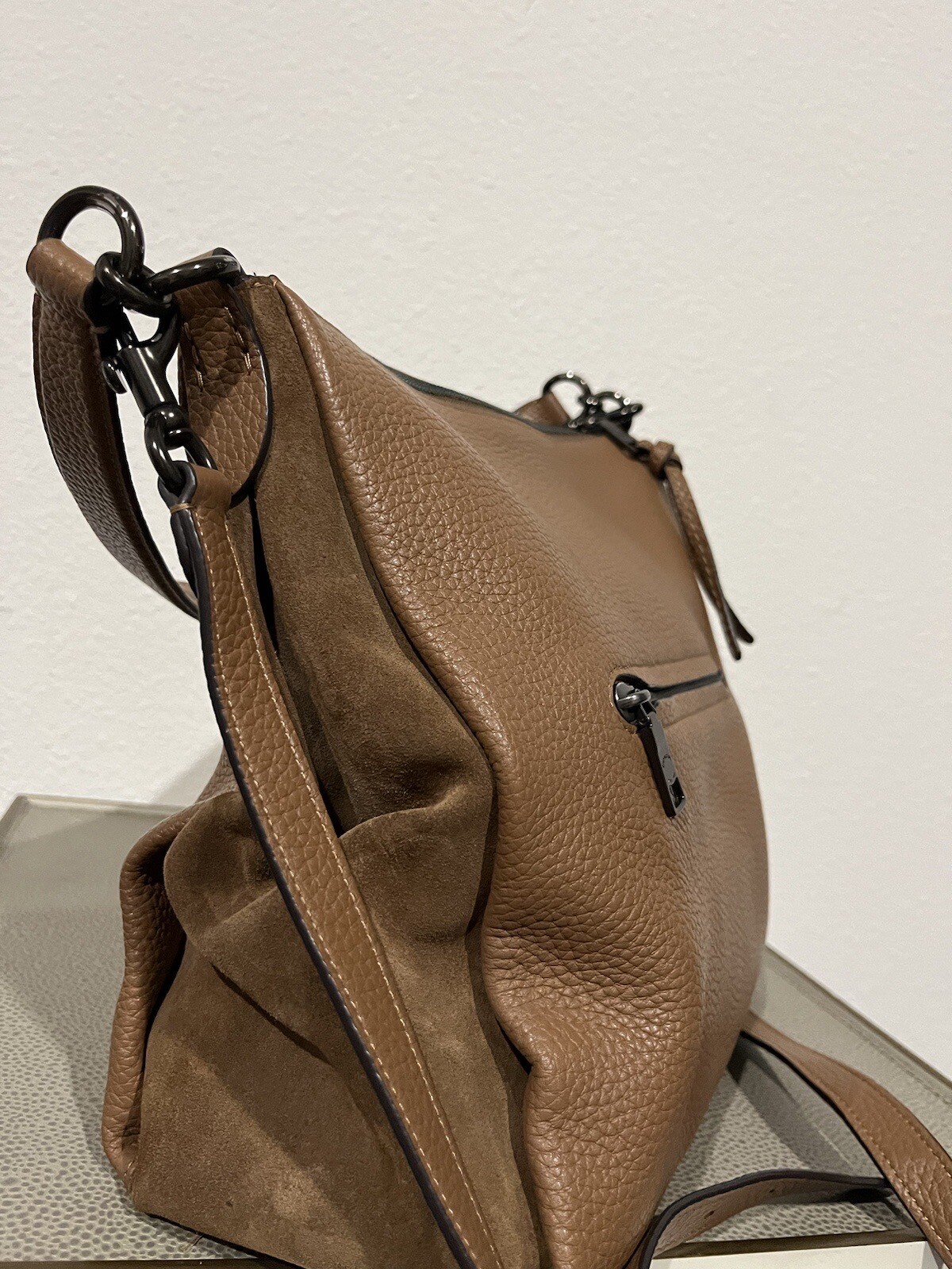 Coach 4609 Shay Shoulder Bag Vintage Khaki Soft Leath… Gem