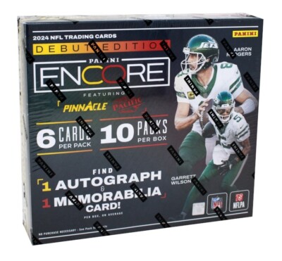2024 PANINI ENCORE FOOTBALL HOBBY BOX BLOWOUT CARDS