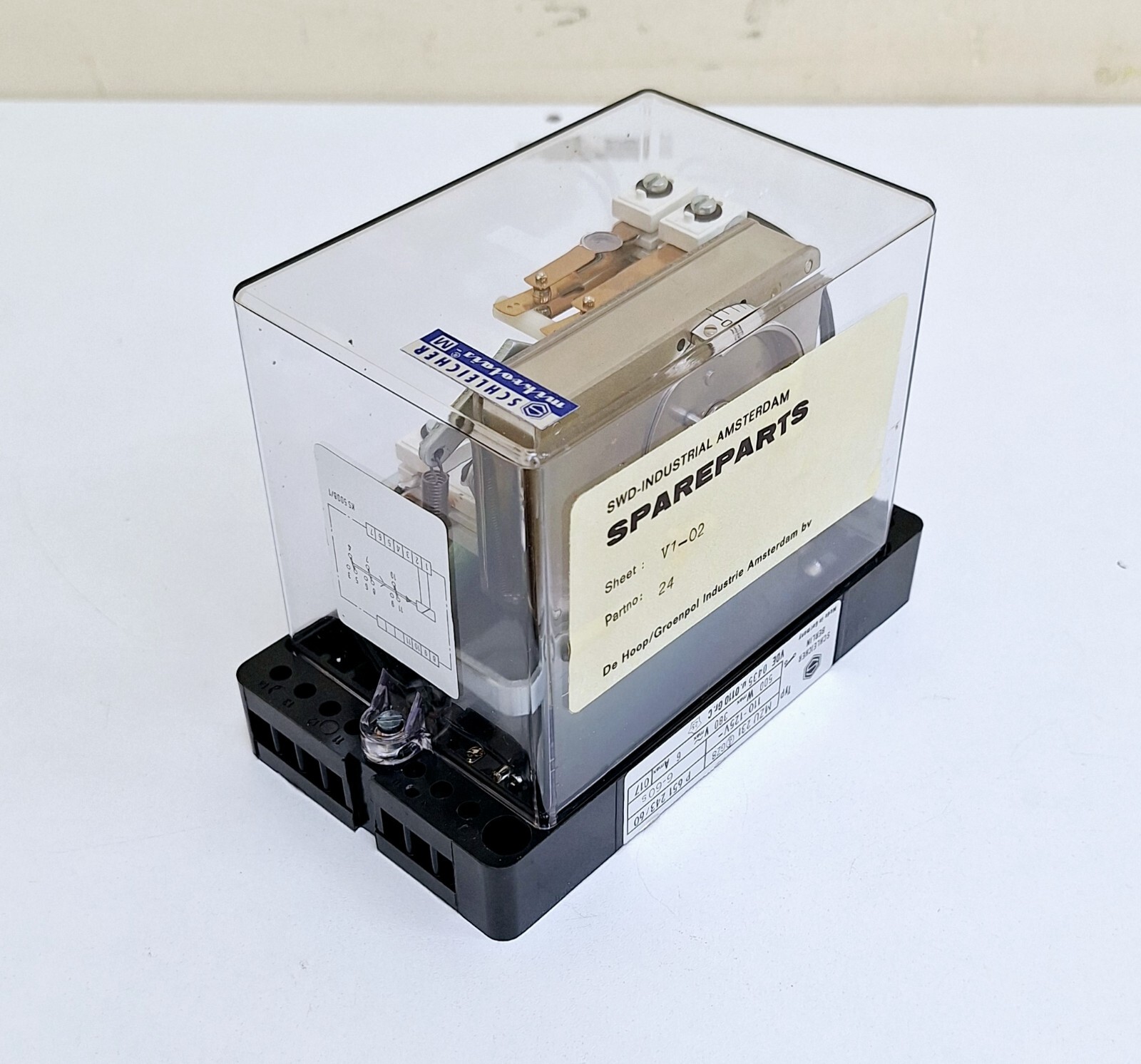 Schleicher MZU231 Time Relay 110-125 VDC 6-60s