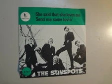 SUNSPOTS: She Said That She Loves Me-Send Me Some Lovin’-Sweden 7" 65 Gazell PSL