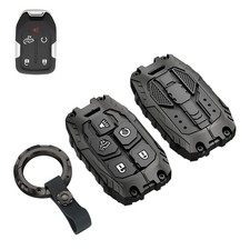 Key Fob Cover Case For 2019-2023 Sierra Silverado 1500 2500hd
