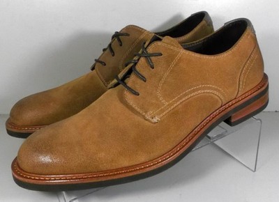 30NP924241 TPF50 MEN'S SHOES SIZE 10 M TAN SUEDE LACE UP BY H.S. TRASK