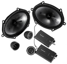 KICKER 46CSS684 6X8" 450w Car Audio Component Speakers w/ 0.75" Tweeters CSS68