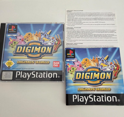 Digimon World - Sony PlayStation PS1 Spiel inkl. Anleitung und OVP - sehr gut