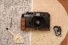 Voigtlander Bessa R R2 R2M R3M R4M R4A L T Wood Grip - Free Shipping