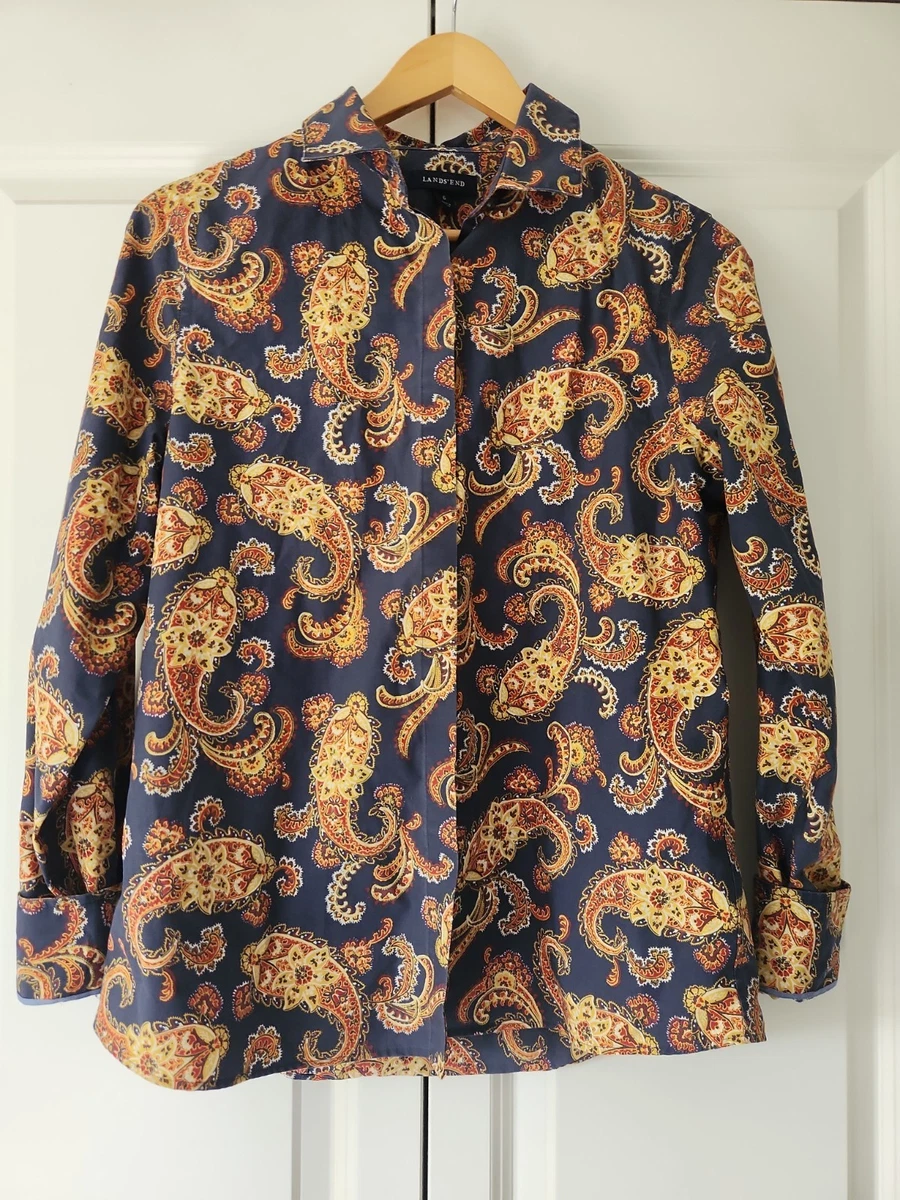 Lands' End Cotton Paisley Regular Size Tops for Women for sale | eBay