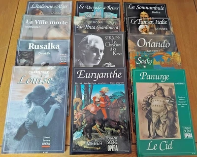 Lot De Revues L'avant Scène Opéra " 13 Numéros " Vintage (Réf : CH 58) - Photo 1/4