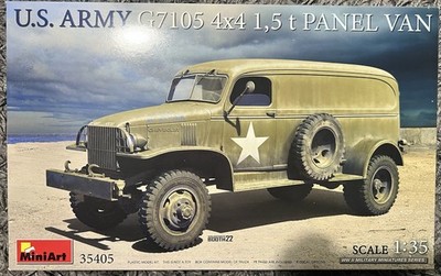 Miniart 35405 U. S. Army G7105 4x4 1,5t Panel Van 1:35